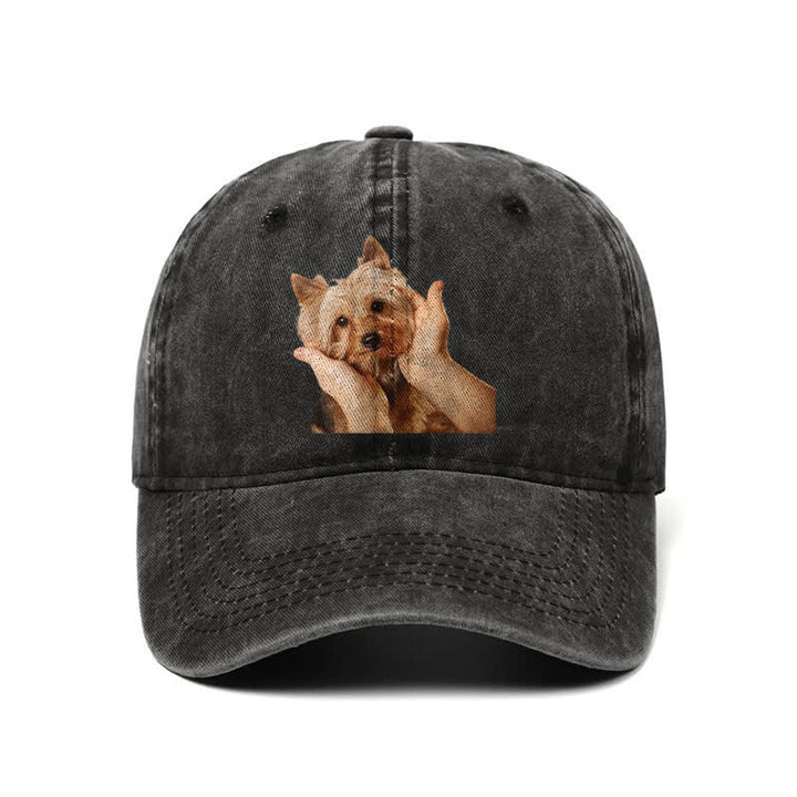 Cappellino da baseball regolabile per amanti dei cani Yorkshire Terrier