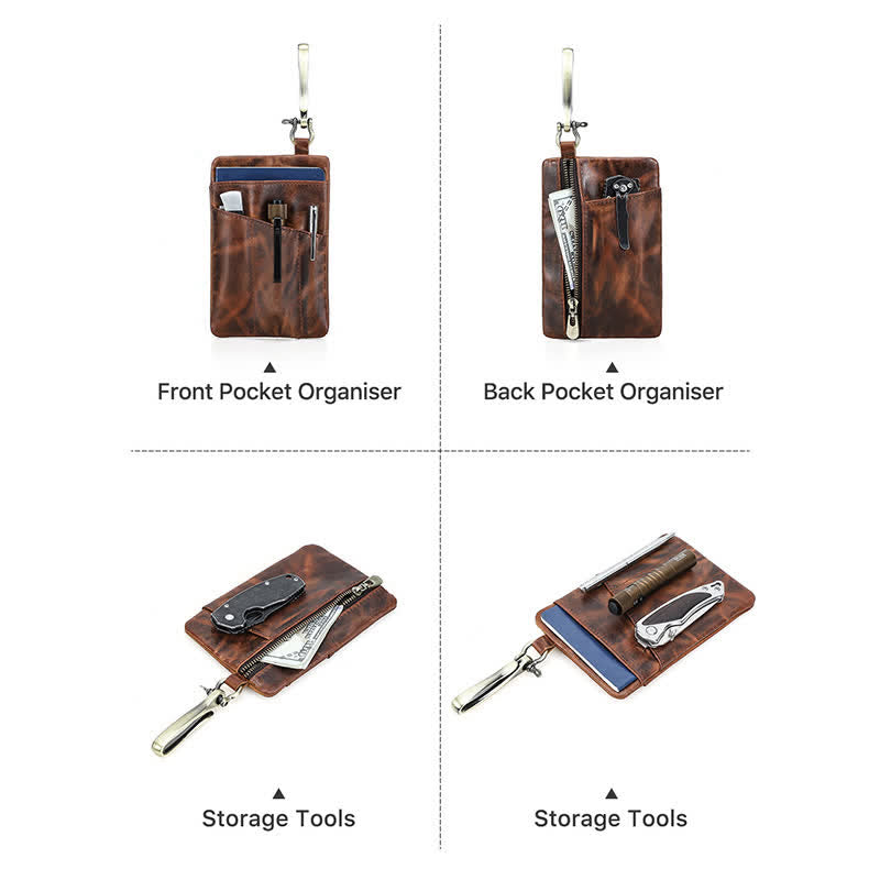 Borsa portaoggetti per torcia elettrica da esterno con grande fibbia a gancio - image 12