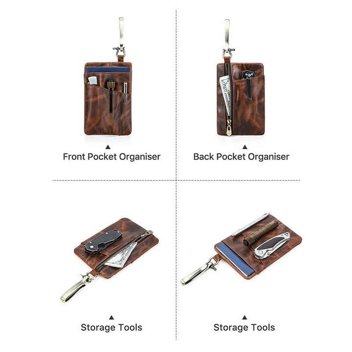 Borsa portaoggetti per torcia elettrica da esterno con grande fibbia a gancio - image 12