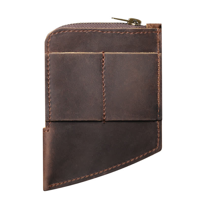 Portafoglio tascabile EDC con cintura in pelle a forma curva - image 6