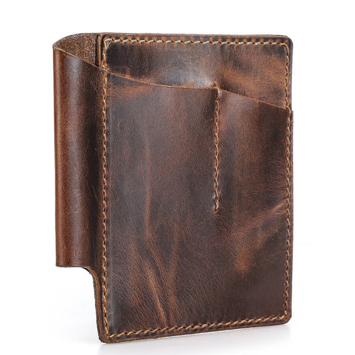 Borsa da cintura organizer tascabile EDC in pelle retrò - image 10