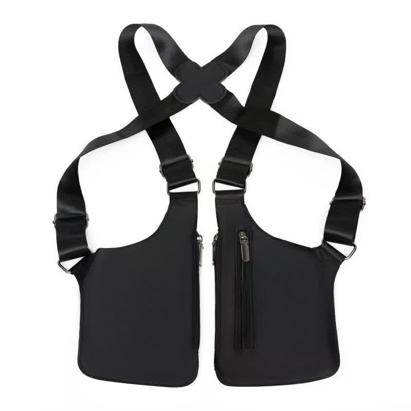 Borsa ascellare doppia con tracolla nascosta antifurto - image 3