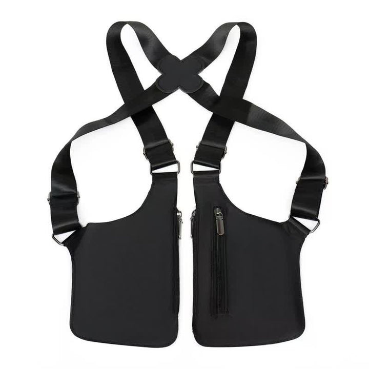 Borsa ascellare doppia con tracolla nascosta antifurto - image 3