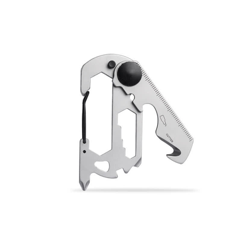 Portachiavi EDC con moschettone multiuso per arrampicata 7 in 1 - image 8