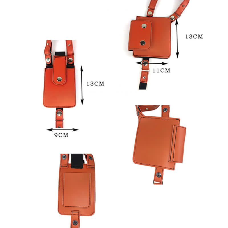 Borsa a tracolla sportiva da ascella con passante per cintura - image 6