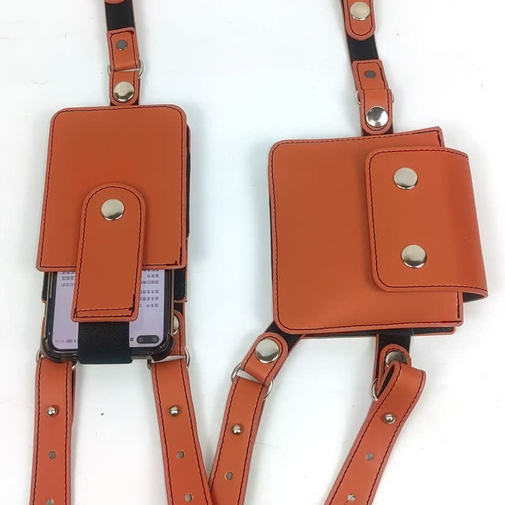 Borsa a tracolla sportiva da ascella con passante per cintura - image 5