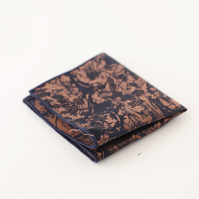 Fazzoletto da taschino da uomo vintage con motivi multipli - Stile n. 16 - image 19