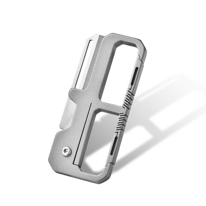 Portachiavi con coltello pieghevole portatile EDC per esterni - KOU026 - image 3