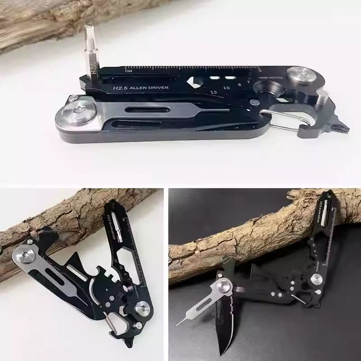 Portachiavi con coltello pieghevole portatile multifunzionale EDC-Tool - image 5