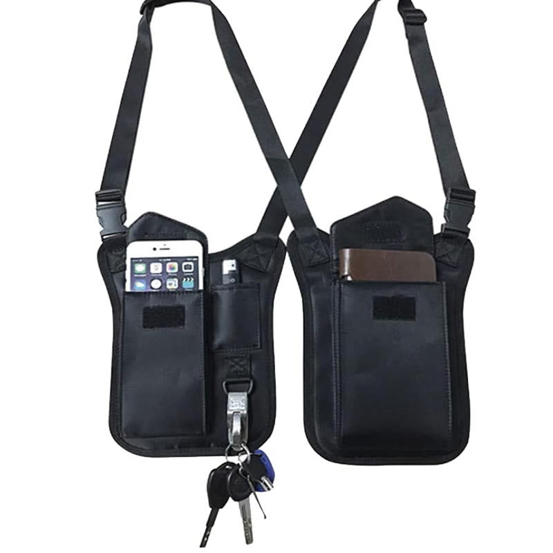 Borsa da spalla nascosta antifurto per esterni, aderente e a tracolla - image 1