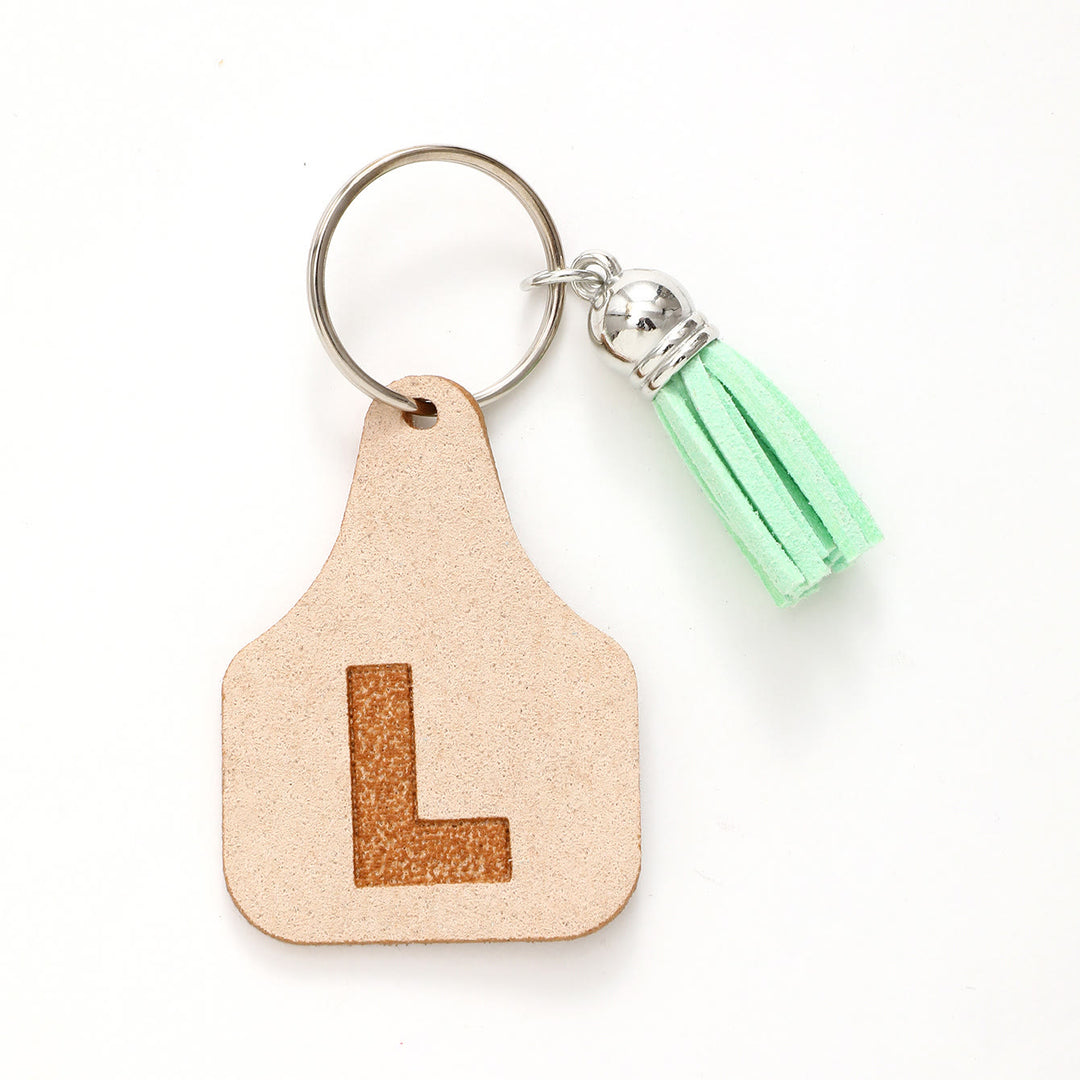 Portachiavi con nappa verde in stile minimalista Farm - L - image 13