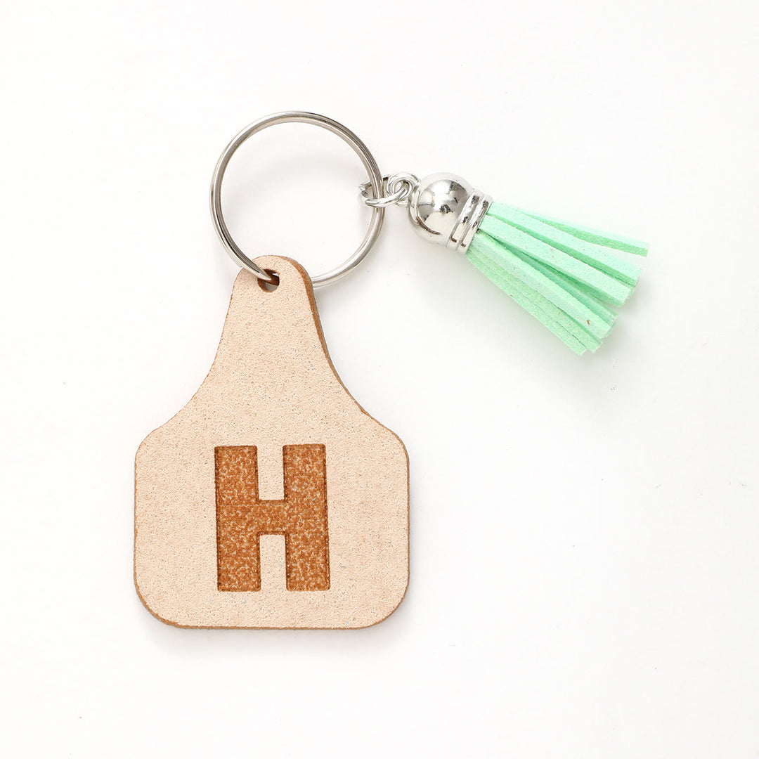 Portachiavi con nappa verde in stile minimalista Farm - H - image 9