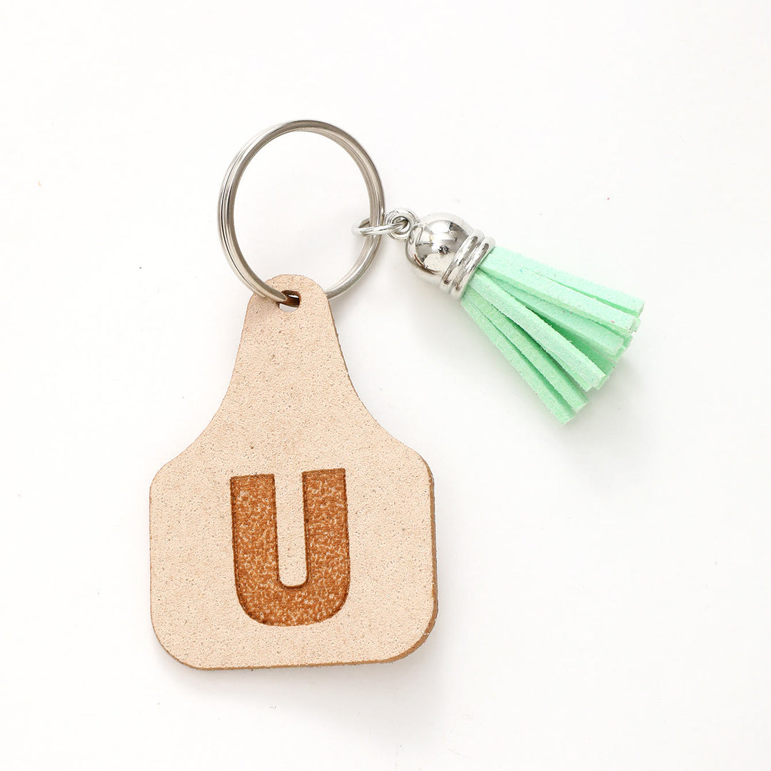 Portachiavi con nappa verde in stile minimalista Farm - U - image 22
