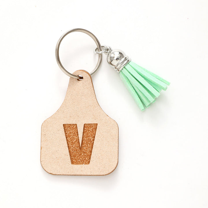 Portachiavi con nappa verde in stile minimalista Farm - V - image 23