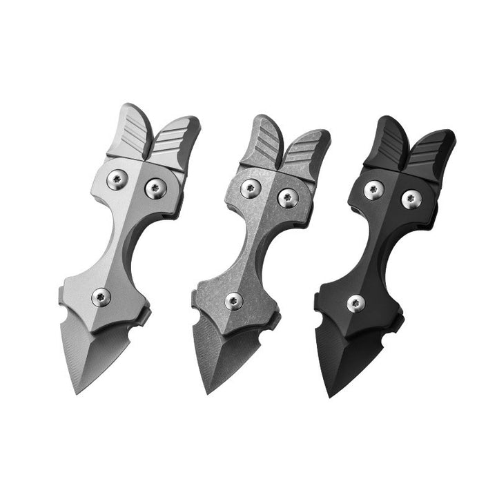 Coltello multifunzionale portatile per autodifesa EDC in lega di titanio - image 11