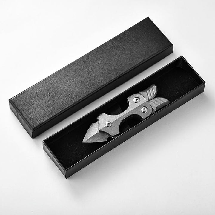 Coltello multifunzionale portatile per autodifesa EDC in lega di titanio - image 4