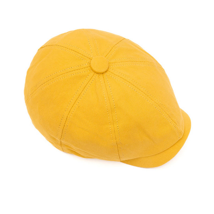 Cappello basco ottagonale retrò britannico primaverile ed estivo - image 7