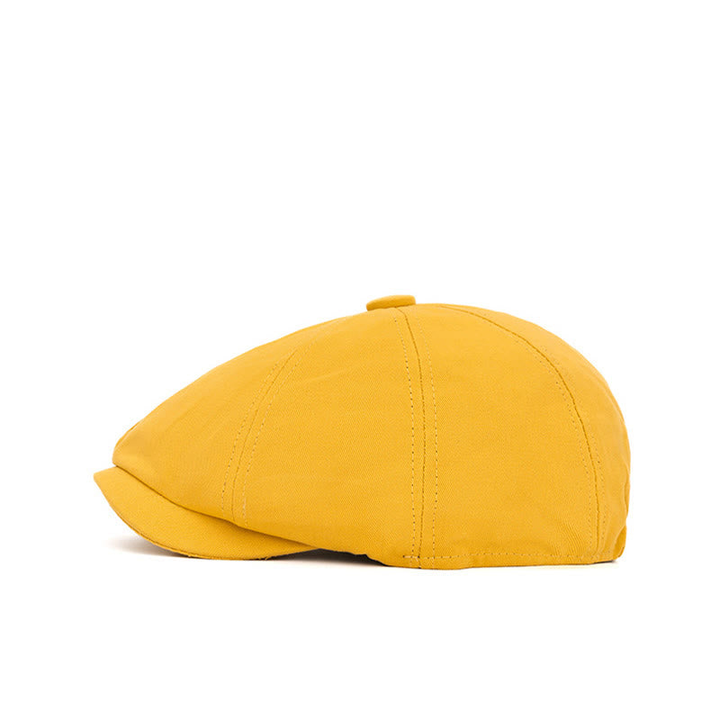 Cappello basco ottagonale retrò britannico primaverile ed estivo - image 2