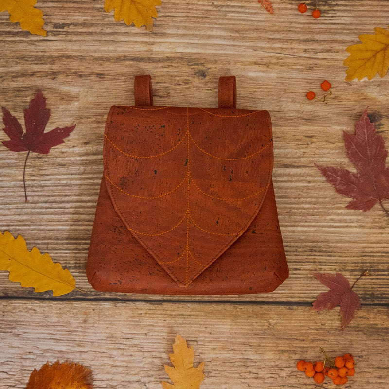 Borsa da cintura vichinga da donna a forma di foglia retrò di Halloween - image 7