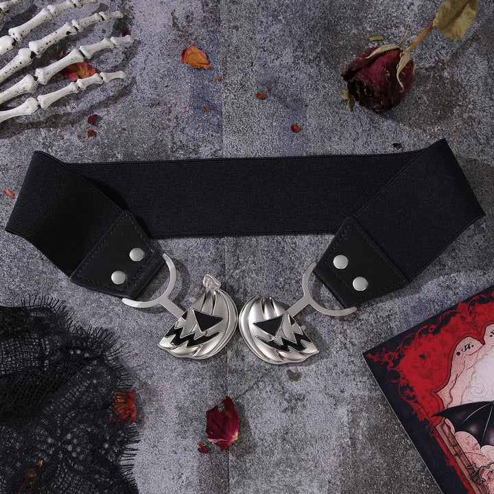 Cintura corsetto da donna a forma di testa di zucca di Halloween - image 3