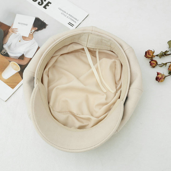 Cappello invernale da donna in stile retrò britannico - image 8