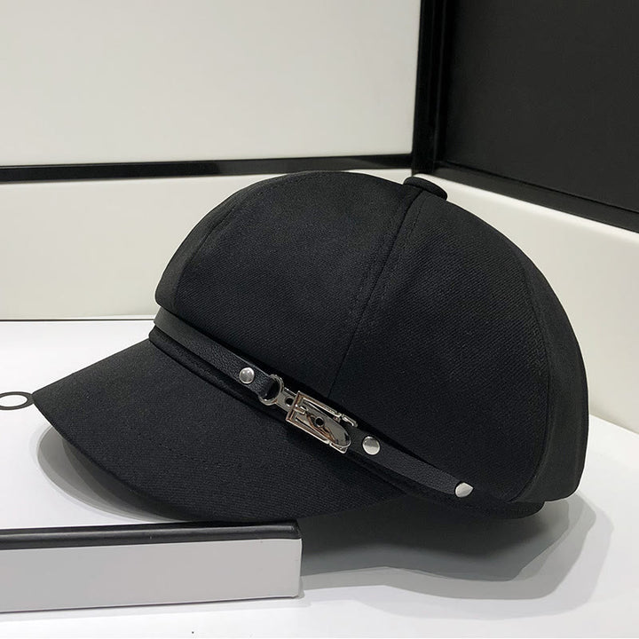 Cappello invernale da donna con fibbia Creative Brim - Nero - M (22"-22 7/8") - image 2