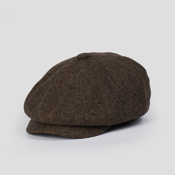 Cappello basco personalizzato retrò invernale unisex - Caffè - M (22"-22 7/8") - image 0