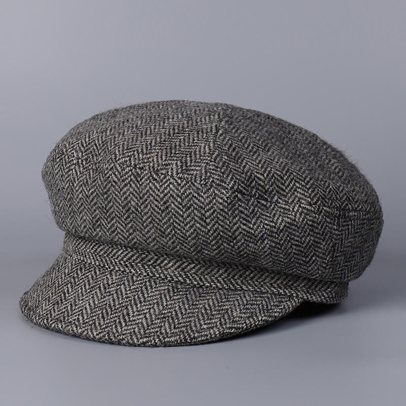 Classico berretto invernale in lana britannica da donna - Grigio - M (22"-22 7/8") - image 0
