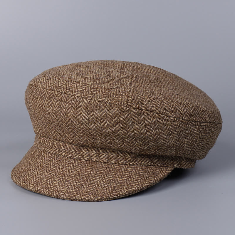 Classico berretto invernale in lana britannica da donna - Cachi - M (22"-22 7/8") - image 11