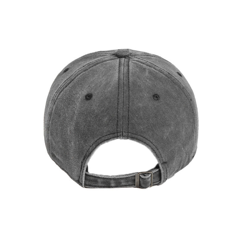 Cappello da baseball lavato con testa di zucca di Halloween ricamata - image 3