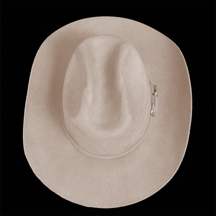 Cappello da cowboy personalizzabile con testo in tinta unita e cintura - image 5