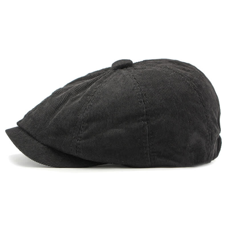 Cappello berretto ottagonale da strillone in velluto a coste - image 10