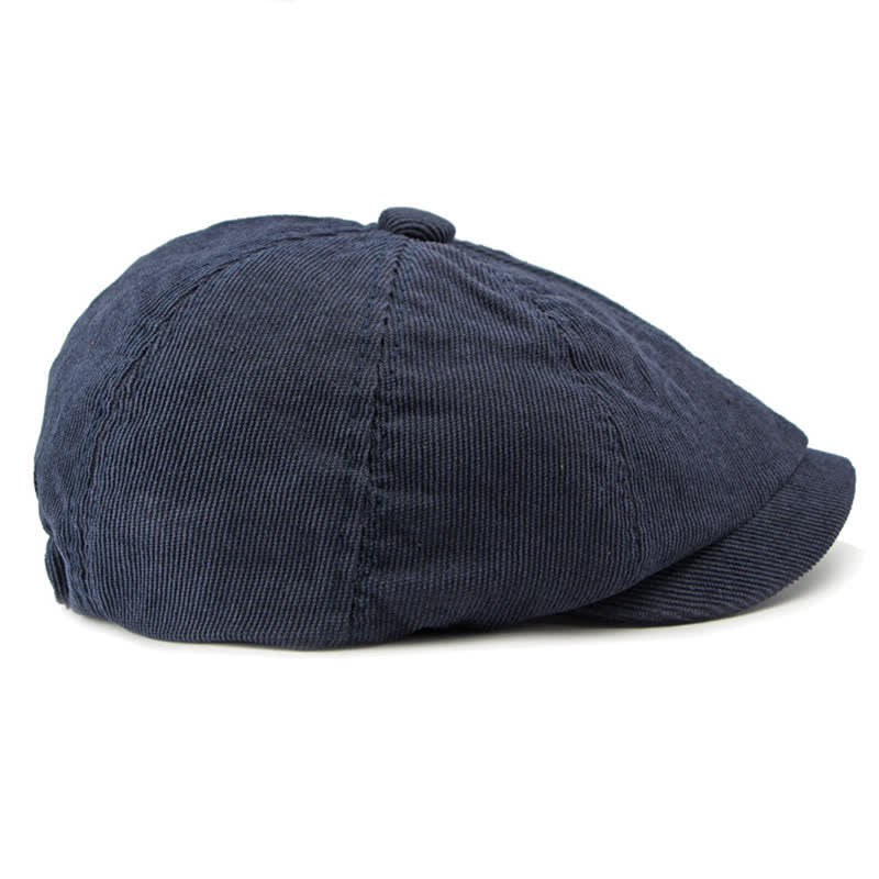 Cappello berretto ottagonale da strillone in velluto a coste - image 14