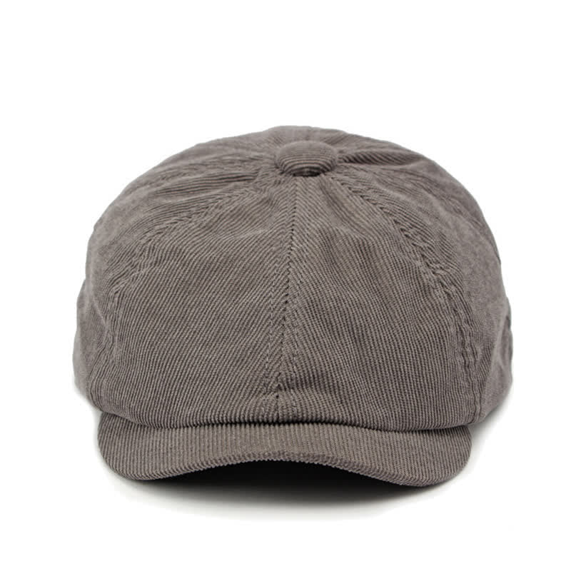 Cappello berretto ottagonale da strillone in velluto a coste - image 7