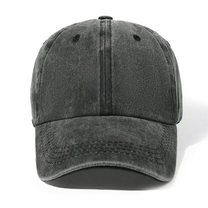 Cappello basco vintage personalizzabile con logo in pelle laserabile - Nero - Regolabile - image 3