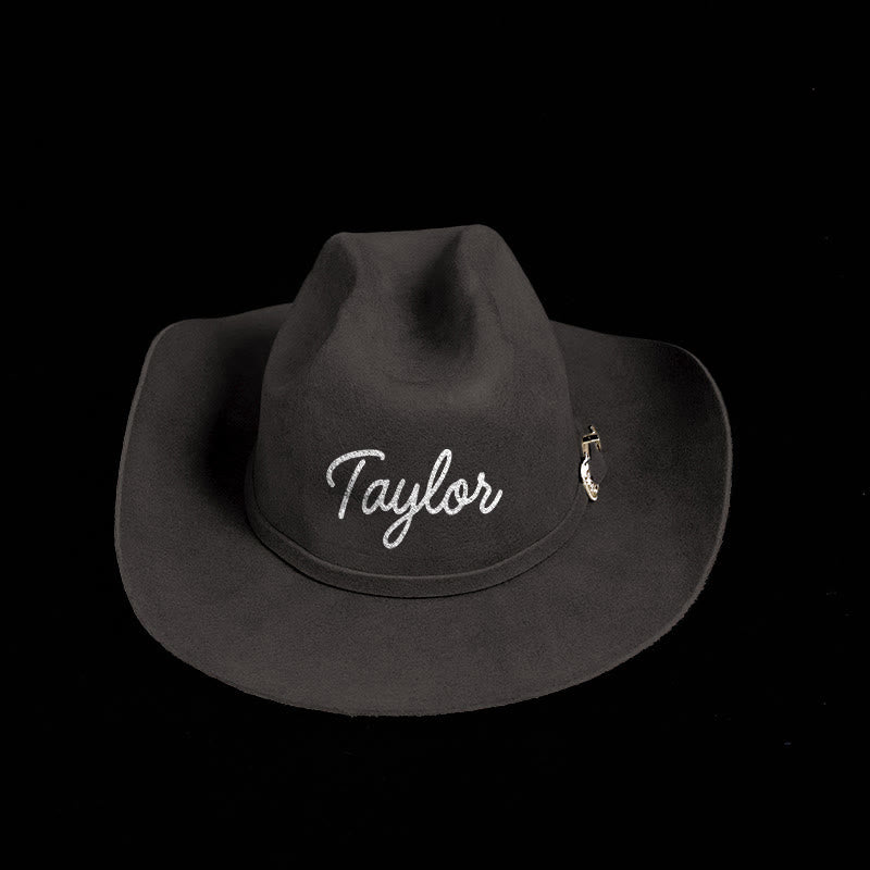 Cappello da cowboy personalizzabile in tinta unita - image 10