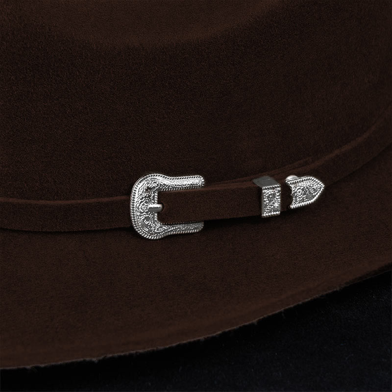 Cappello da cowboy personalizzabile in tinta unita - image 7