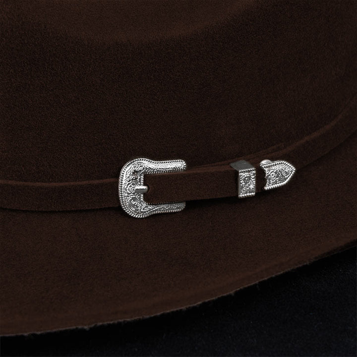 Cappello da cowboy personalizzabile in tinta unita - image 7
