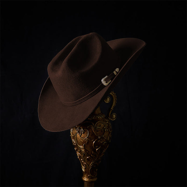 Cappello da cowboy personalizzabile in tinta unita - image 4