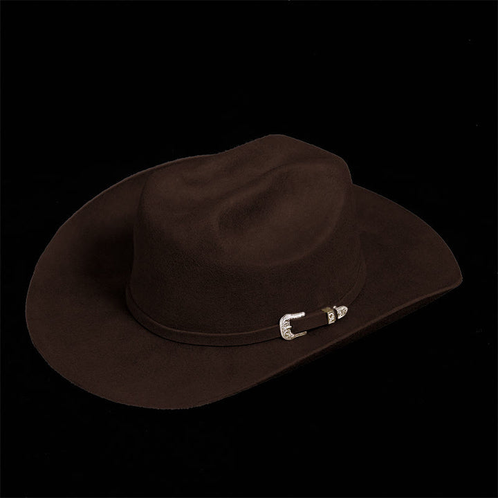 Cappello da cowboy personalizzabile in tinta unita - image 3