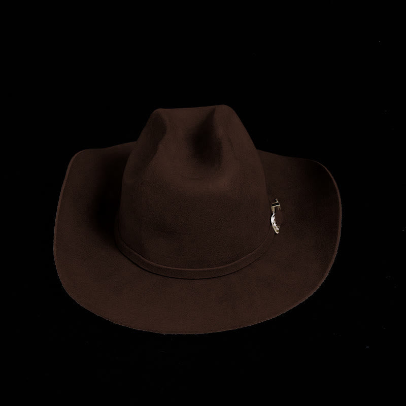 Cappello da cowboy personalizzato con logo e testo - Caffè - Regolabile - image 14
