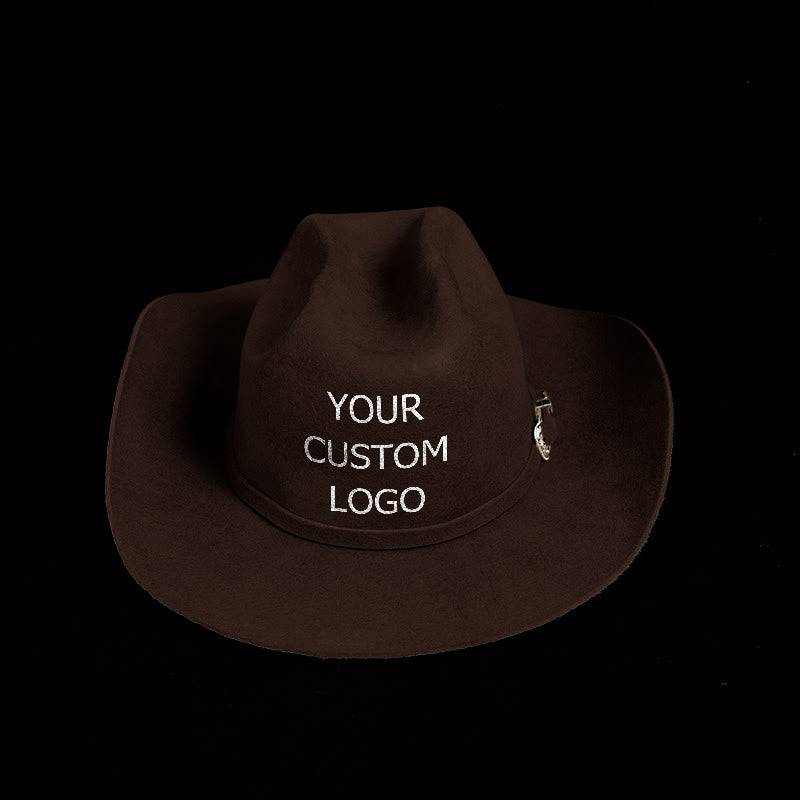 Personalizza il tuo esclusivo cappello da cowboy con logo di colore puro - image 9
