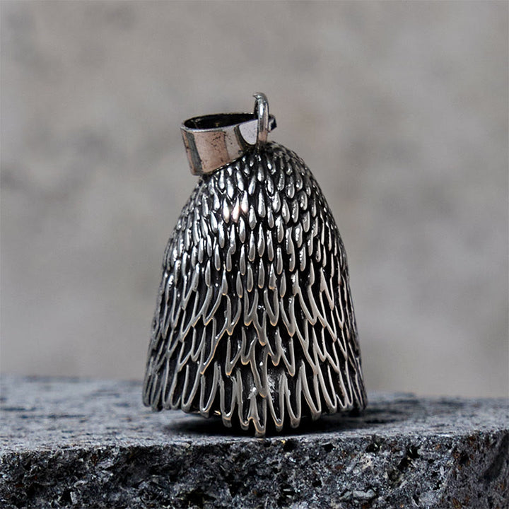 Portachiavi con campanello da equitazione in stile aquila calva vintage - image 4
