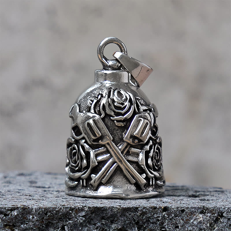 Portachiavi con campanello doppio Guns And Roses per equitazione - Pendente - image 2