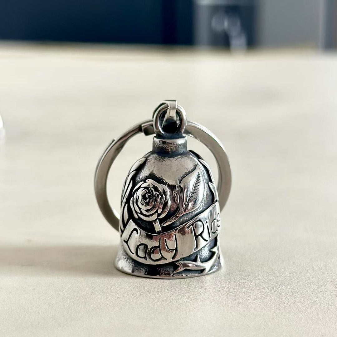 Portachiavi con campanello per moto vintage Rose & Lady Rider - Portachiavi - image 0