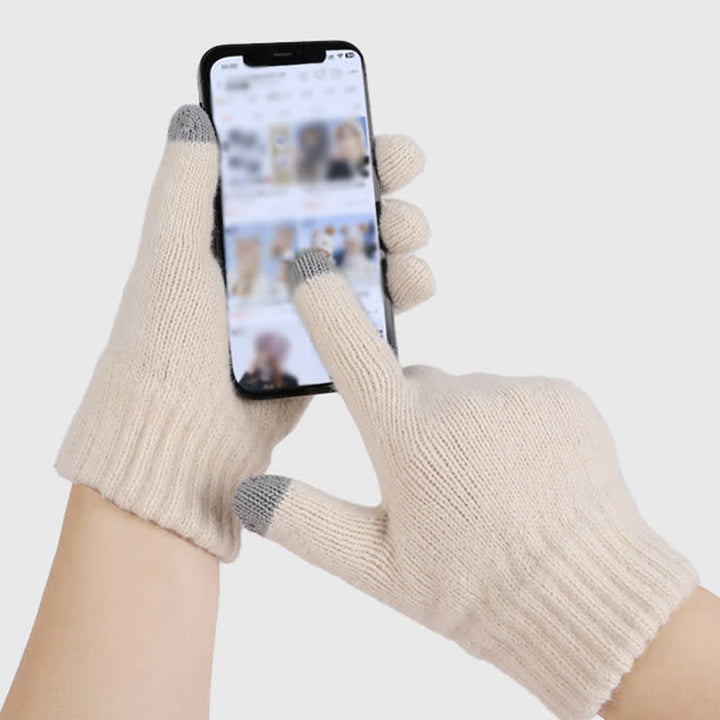 Set di 3 guanti scaldacollo in stile minimalista - image 6