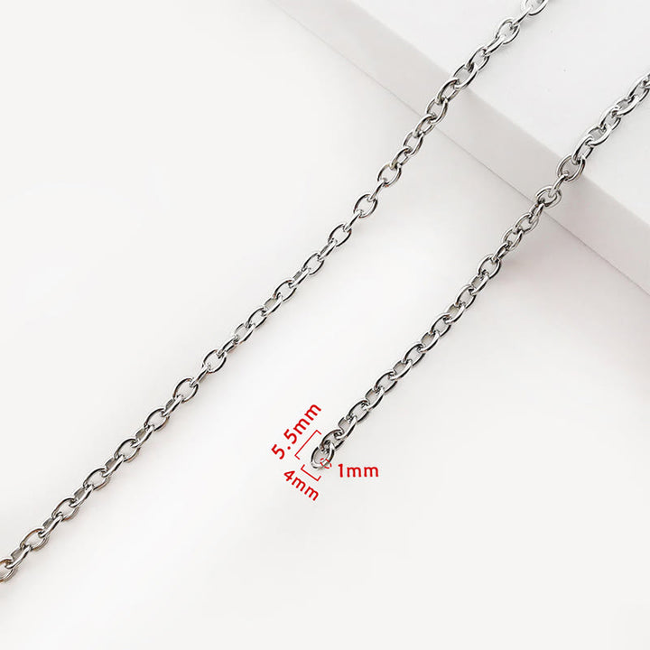 Coltello pieghevole da esterno con manico colorato e collana con mano di Buddha in cristallo bianco - image 7