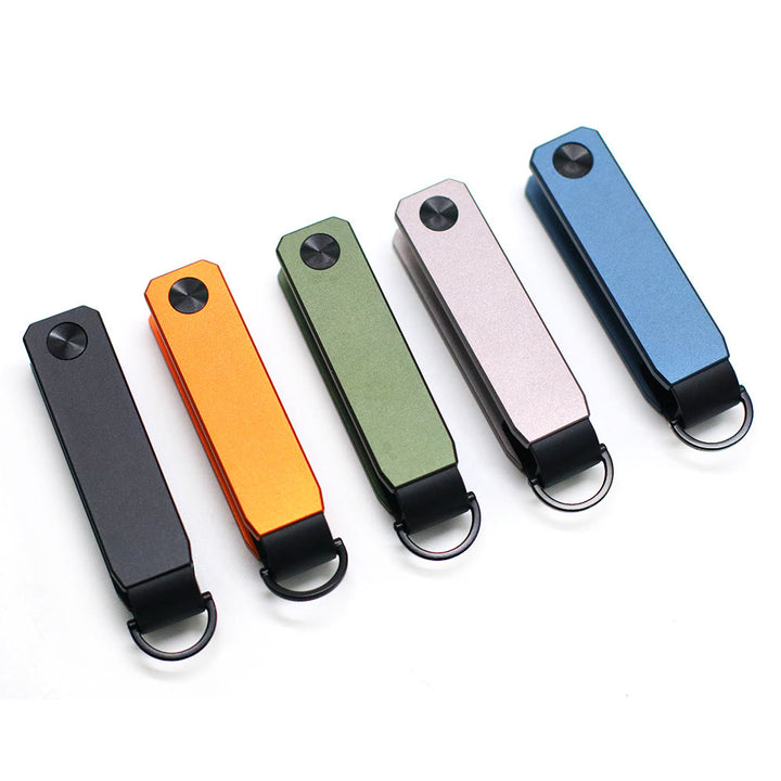 Organizer portachiavi in metallo salvaspazio portatile anti-smarrimento - image 11