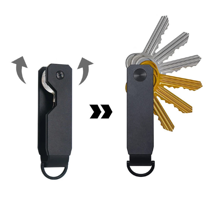 Organizer portachiavi in metallo salvaspazio portatile anti-smarrimento - image 0