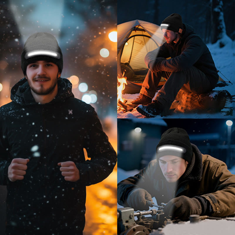 Berretto invernale con musica Bluetooth e illuminazione - image 4